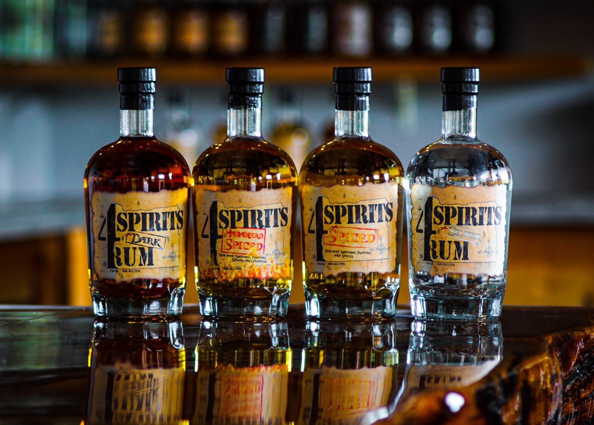 PRODUCTS 4 Spirits Distillery